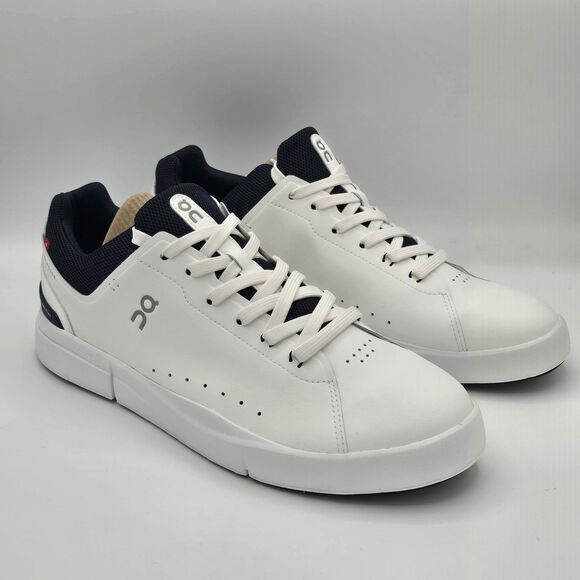 On The Roger Advantage White Midnight Tennis Sneakers 3MD10640148 Men’s 12.5 main image 5
